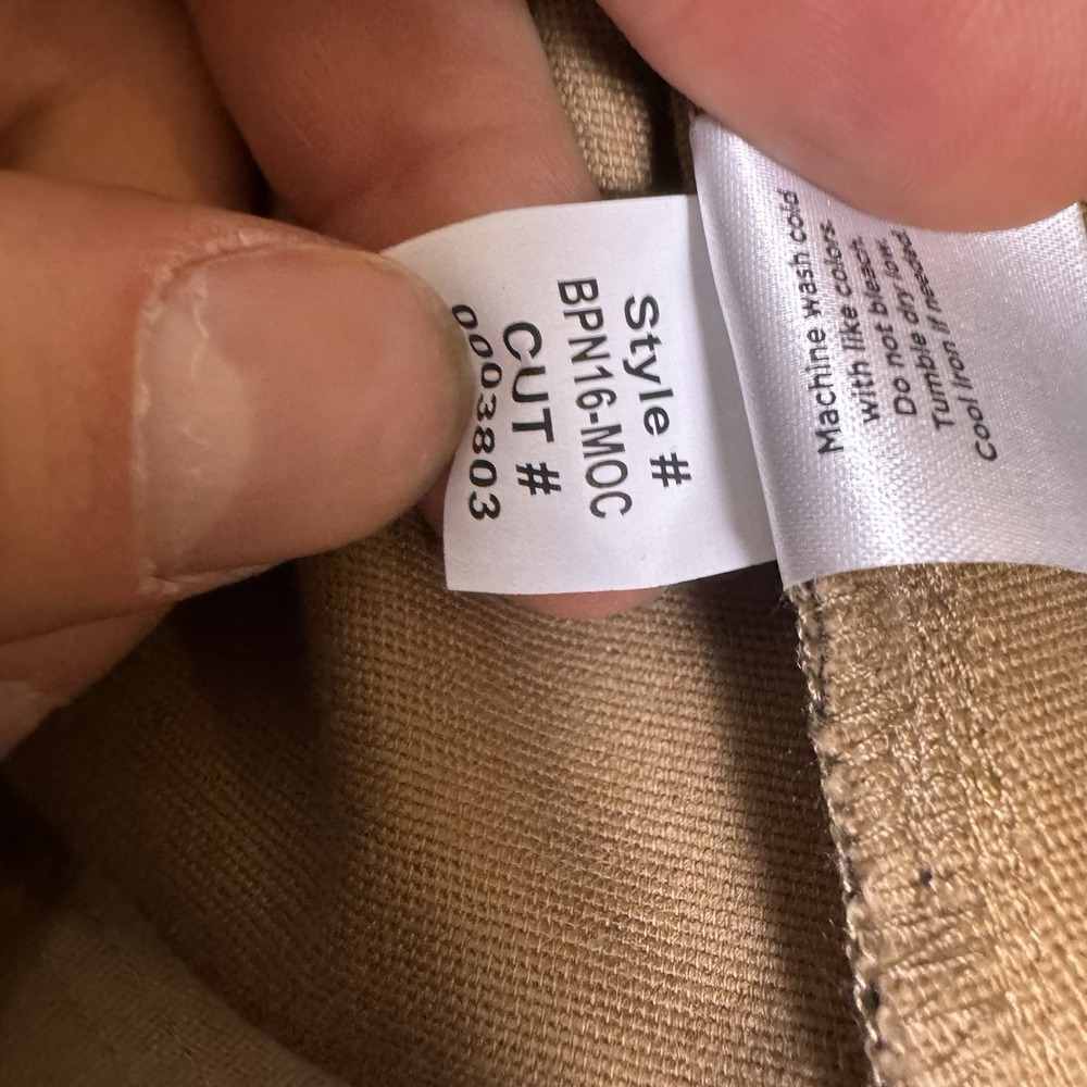 Mizzen + Main Pants Mens 38x31 Mayfield 5 Pocket Mocha Brushed Twill $168 - Picture 9 of 16